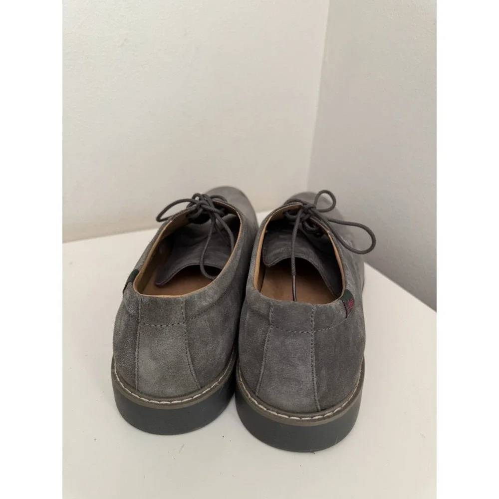 G.H. Bass Men's Pasadena Gray Buck Suede Oxford Comfort Casual, Size 11.5